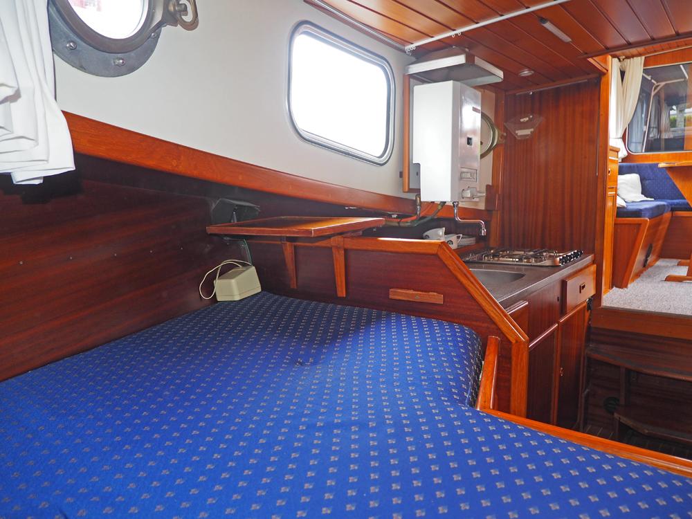 Cabin en avant, H&eacute;bergements